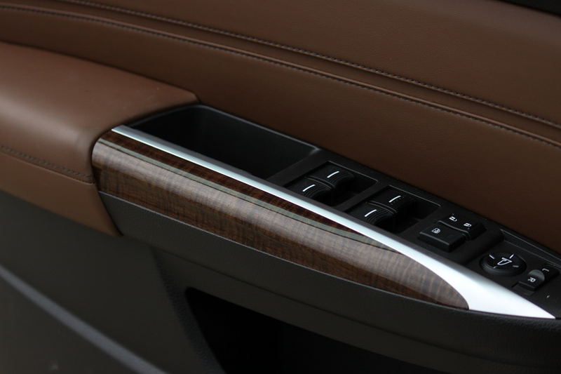 The brown, or Espresso, interior is only available with the Technology Package.